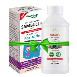 Промо пакет – детски имунитет / Самбукус нигра сироп с черен бъз и витамин С (течен)