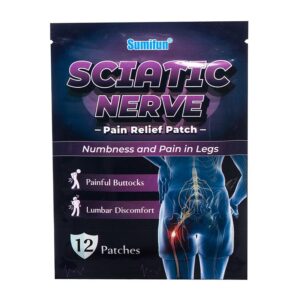 Пластири при ишиас и болка в седалищния нерв – Акупунктурна терапия, 12 броя
