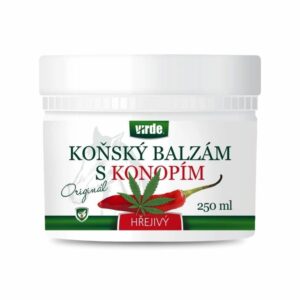 Загряващ конски балсам с конопено масло – За сковани стави и напрегнати мускули, 250 ml