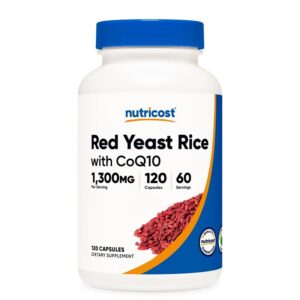 При висок холестерол - Червен ориз (дрожди)+ Коензим Q10, 120 капсули