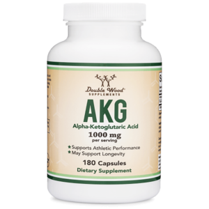 Алфа-кетоглутарова киселина – Мускулна сила и противостарееща грижа, 500 mg, 180 капсули за 3 месеца прием
