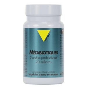 Метабиотик (20 млрд. активни пробиотици, 5 пробиотични щама) + B-комплекс и хром, 30 капсули