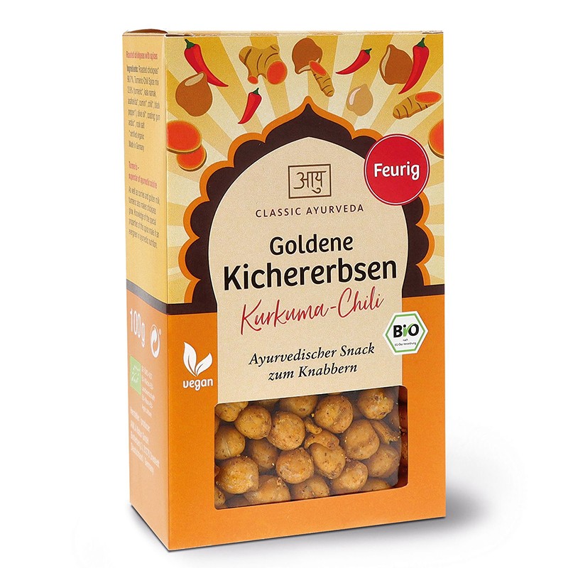 Печен нахут (с куркума – чили), Био, 100 g