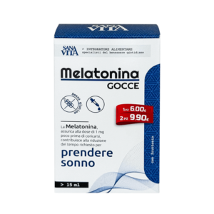 Безсъние - Мелатонин SanaVita,1 mg х 15 ml, капки