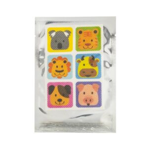 Репелентни лепенки „Животни“ – С цитронела за естествена защита от комари, 6 броя