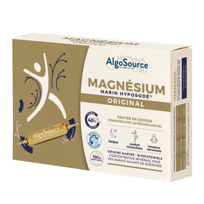 Морски магнезий – При умора, напрежение и мускулни крампи, 150 mg, 20 ампули