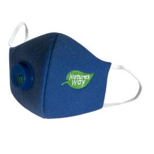 Защитна антибактериална маска за деца /С ABS изпускателен клапан/ Natures Way