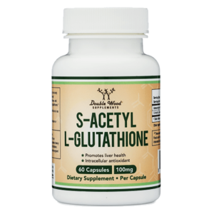 S-Ацетил-L-Глутатион – антиоксидант за здрав черен дроб, 100 mg, 60 капсули за 2 месеца прием