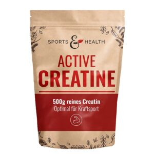 Креатин – Мускулна сила и енергия при натоварване, 500 g прах