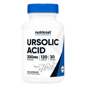 Мускулна функция - Урсолова киселина (Ursolic Acid), 120 капсули