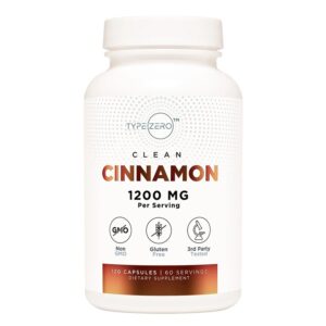 Диабет - Цейлонска канела (organic) Type Zero™, 120 капсули