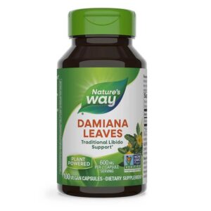 Дамиана - Афродизиак и тоник за нервната система, 400 mg, 100 капсули