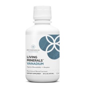 Баланс на кръвната захар - Ванадий Living Minerals, 473 ml