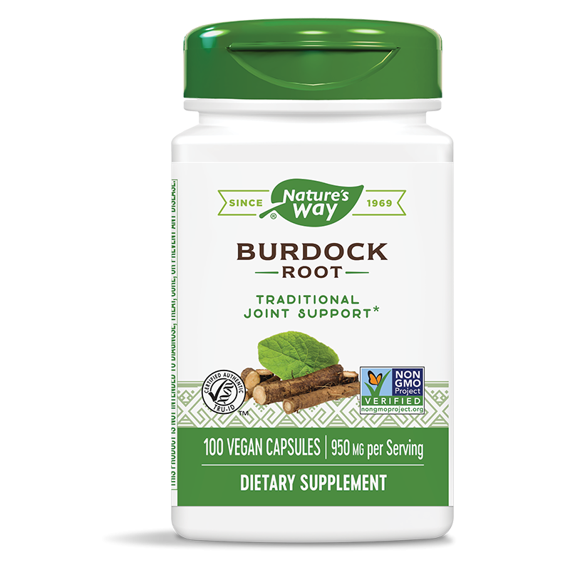 Репей - пречистване на кръвта и подкрепа при подагра, 475 mg, 100 капсули - Image 2