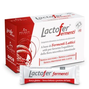Пробиотик Lactofer® (Лактофер) - Облекчение при запек, подуване и тежест, 5 милиарда живи култури, 12 сашета