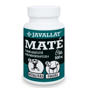 Здравословно отслабване - Йерба Мате, 600 mg x 60 капсули