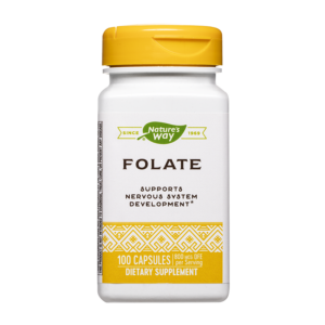 Фолат 800 µg / Фолиева киселина 480 µg - Женско здраве и нервна система, 100 капсули
