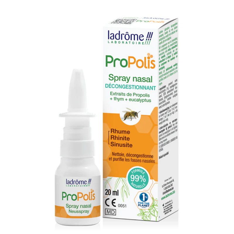 Спрей за нос с прополис, мащерка и евкалипт, 20 ml