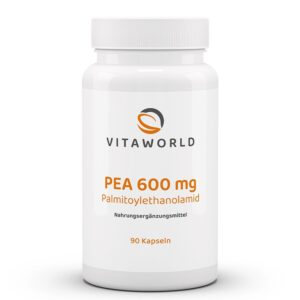 Срещу болка и възпаление - PEA (палмитоилетаноламид), 600 mg x 90 капсули