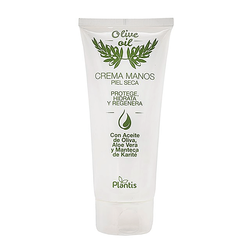 Хидратиращ крем за ръце с масло от ший & маслиново масло - Crema manos Plantis®, 100 ml
