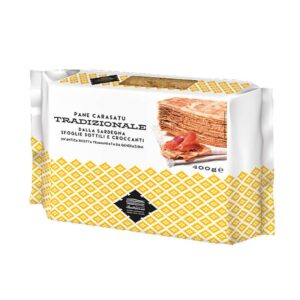 Тънък, двойно препечен традиционен хляб от остров Сардиния - Pane Carasatu Tradizionale, 400 g
