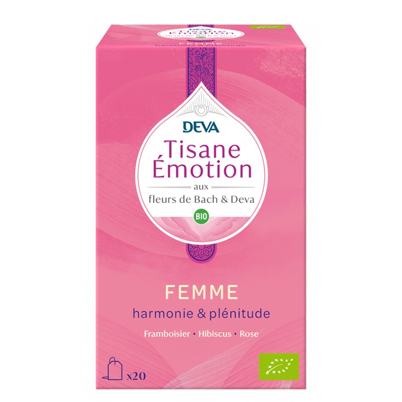 Билков чай „Спокойствие“ за жени (с флорални еликсири по метода на д-р Бах), 20 филтърни пакетчета