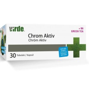 Хром 168 µg + Зелен чай 100 mg + Цинк – Метаболитен баланс и контрол на теглото, 30 капсули