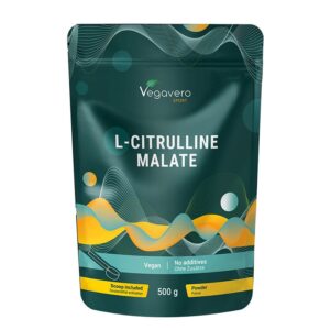L-Цитрулин малат – Сила, издръжливост и мускулна подкрепа, 500 g прах