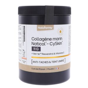 Хидролизиран морски колаген Naticol® - CySkin® + L-цистеин, транс-ресвератрол и витамин С, 365 g прах