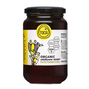 Био мед от диви горски цветя - Organic Wildflower Honey, 500 g