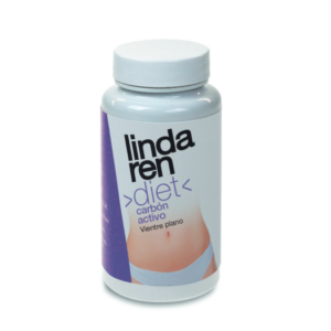 Активен въглен за плосък корем - Carbon activo Vientre plano Lindaren, 60 капсули