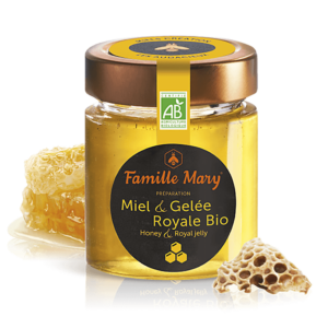 Акациев пчелен мед + пчелно млечице, Био, 170 g