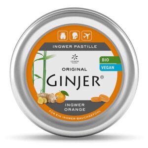 Здраве за устната кухина и стомашно-чревния тракт - Екстракти от джинджифил и портокал - Пастили, 40 g