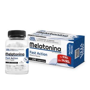 Добър сън с мелатонин и витамин В6 - Формула с бърз ефект, 100 таблетки