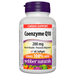 Coenzyme Q10 / Коензим Q10, 200 mg, 60 софтгел капсули