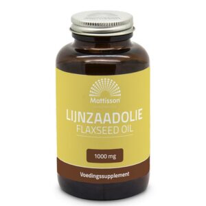 Висок холестерол, женско здраве - Ленено масло, 1000 mg х 90 софтгел капсули