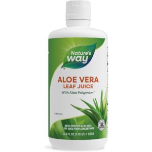 Алое Вера (сок от цели листа) 99.5% - Добро храносмилане и силен имунитет, 1L