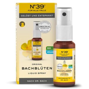 Нервно напрежение и страх – при спешни случаи - Цветни есенции на д-р Бах №39 - Спрей, 20 ml