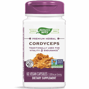 Кордицепс - премиум екстракт за жизненост и сила - Тоник за дихателната система, 500 mg, 60 капсули