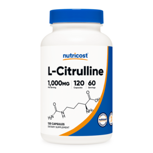 Мускулна маса - Л-Цитрулин (L-Citrulline), 1000 mg/120 капсули