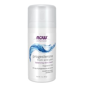 Крем с прогестерон от див ям – Хормонален баланс при жени, 20 mg, 65 дози, 85 g