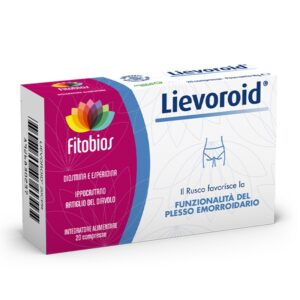 Lievoroid - при разширени вени и венозна недостатъчност - Билков комплекс с див кестен и бодлив залист, 20 таблетки