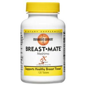 Мешима, майтаке, билкови екстракти и D3 – женско здраве - Breast Mate® Meshima - за млечните жлези, 120 таблетки