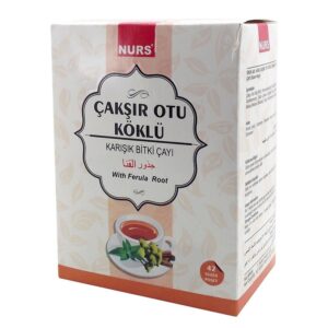 Смесен билков чай с корен от ферула - енергия и мъжка потентност, 42 филтърни пакетчета