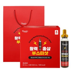 Червен женшен 70 mg + растителни екстракти – Енергия и тонус, 16 флакона x 20 ml