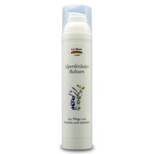 Балсам с алпийски билки – при възпаление и болки в тялото, 100 ml