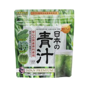 Зелени японски суперхрани – Детокс, енергия и тонус, 100 g прах
