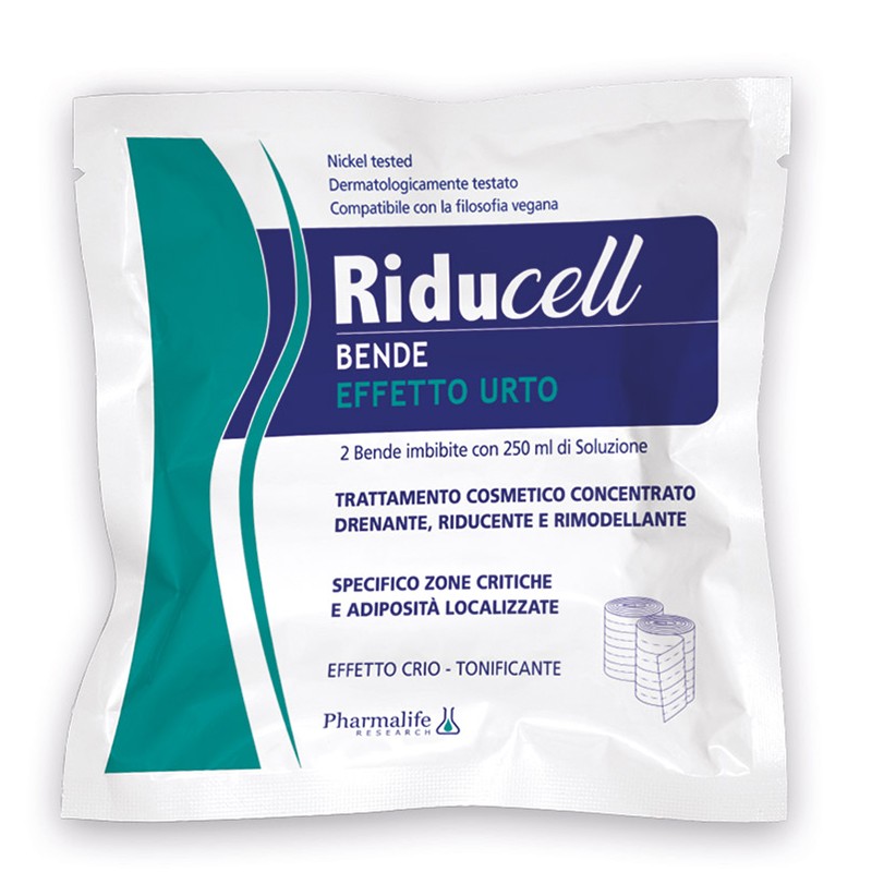 Компресни превръзки при подуване и тежест в краката с Готу кола + Есцин + Кофеин Riducell, 2 бр