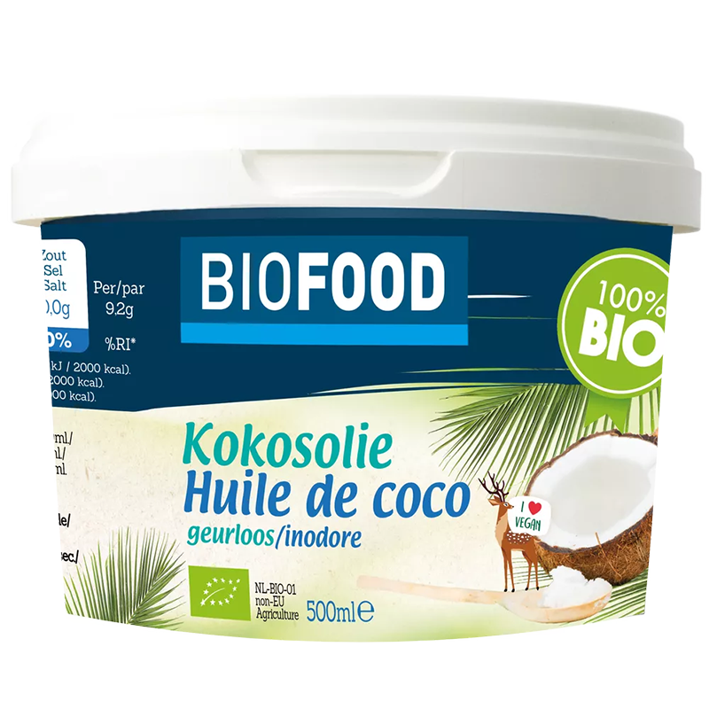 Кокосово масло, БИО, 500 ml