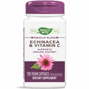 Ехинацея и витамин C – имунитет и дихателна система - Премиум формула срещу респираторни инфекции, 100 капсули